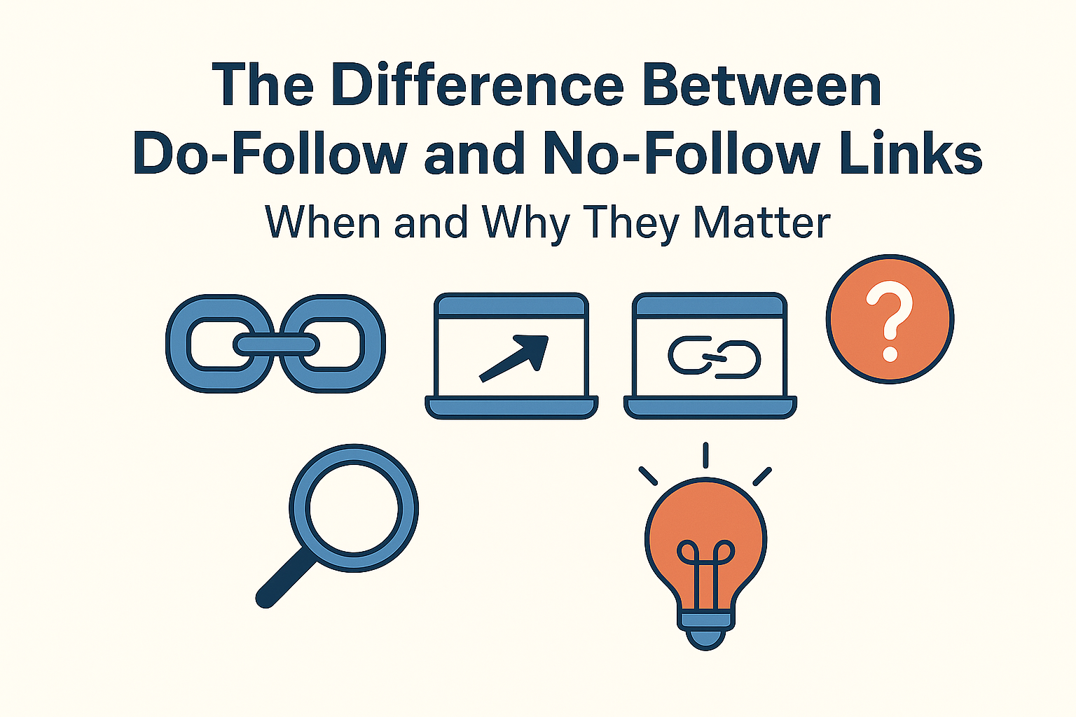 The Difference Between Do-Follow and No-Follow Links: When and Why They Matter