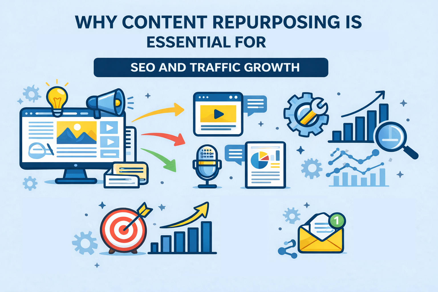 Why Content Repurposing Is Essential for SEO & Traffic Growth